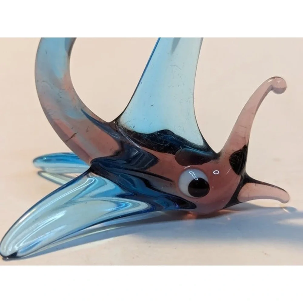 Set of 3 Blown Glass Fish‎